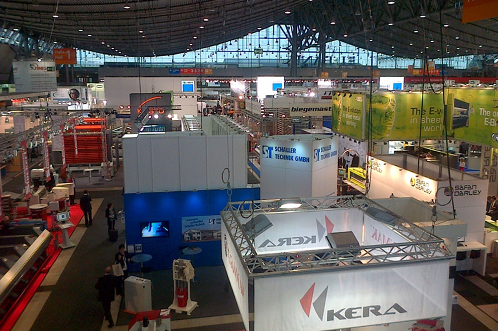 Tromont Sales team in Stuttgart, Blechexpo – International trade fair for sheet metal working